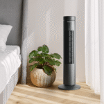 30 Oscillating Tower Fan with Touch Panel – Black - Image 7