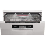 ⁦Bosch Series 8 Free-standing Dishwasher. 13 Place Settings. Remote Start. HygienePlus 60 cm. White SMS8ZDW86M⁩ - الصورة ⁦2⁩