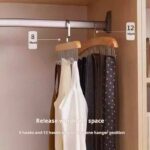 ⁦Wooden sling hangers multifunctional underwear undershirt storage artifact household solid wood hooks wave drying rack (PACK OF 20)⁩ - الصورة ⁦2⁩