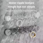 ⁦Swivel Suction Cup Ripple Row Hooks Hooks No Punch Powerful Load Bearing Bathroom Bathroom Door Wall No Trace Sticky Hooks (PACK OF 5)⁩ - الصورة ⁦4⁩