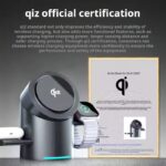⁦Qi2 certified wireless charger 3 in 1 for Android Apple magnetic fast charging phone headset watch charging stand base⁩ - الصورة ⁦3⁩