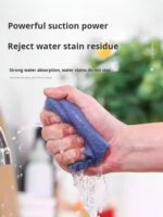 ⁦Thickened and enlarged household extractable kitchen cloth absorbent dishwashing kitchen cloth disposable lazy kitchen cloth kitchen supplies (pack of 12)⁩ - الصورة ⁦4⁩