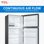 Tcl Top Mount Refrigerator Inox 700L - Image 2