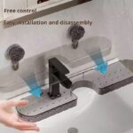 ⁦Suction Cup Vanity Shelf No-Punch Bathroom Bathroom Faucet Shelf Sink Mirror Front Organizer (PACK OF 5)⁩ - الصورة ⁦2⁩