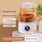 ⁦Wireless Laundry Mug Portable Underwear Underwear Washing Machine Installation Free Sock Washer Magic Small Split Bucket Mini⁩ - الصورة ⁦3⁩
