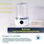 ⁦Wireless Laundry Mug Portable Underwear Underwear Washing Machine Installation Free Sock Washer Magic Small Split Bucket Mini⁩ - الصورة ⁦5⁩